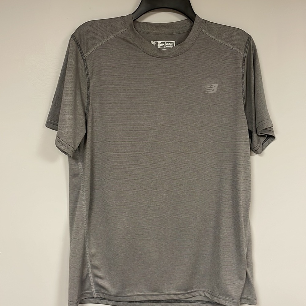 New Balance Men's Running/Performance Top, Size M, grey, LIKE NEW!